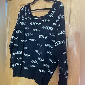 Torrid Rebel collection sweatshirt size 3